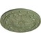 Ekena Millwork Foster Acanthus Leaf Medallion (Canopies up to 2 1/4"), 20 1/2"OD x 1 1/2"P, Cloud Burst Crackle CM20FOCBC - alternate 2